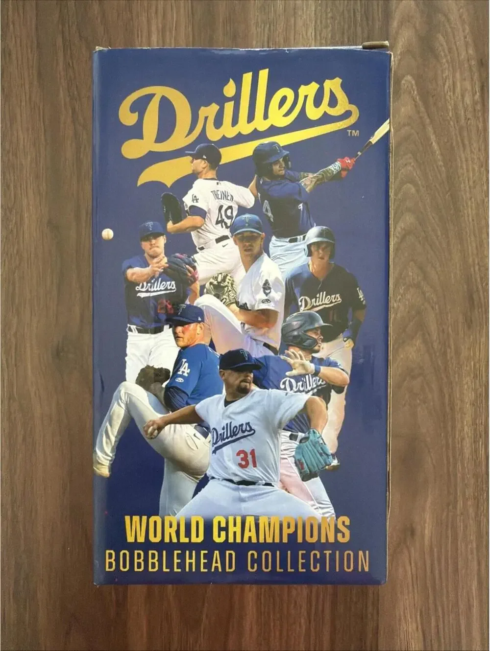 Walker Buehler Bobblehead - Tulsa Drillers - World Champion Dodgers - SGA